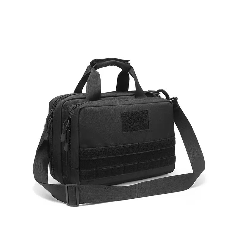 Tactical Gun Soft Case Pistol Bag Double Handgun Firearm Storage Shooting Range Tactical Gun Soft Case Pistol Bag Double Handgun Firearm Storage Shooting Range