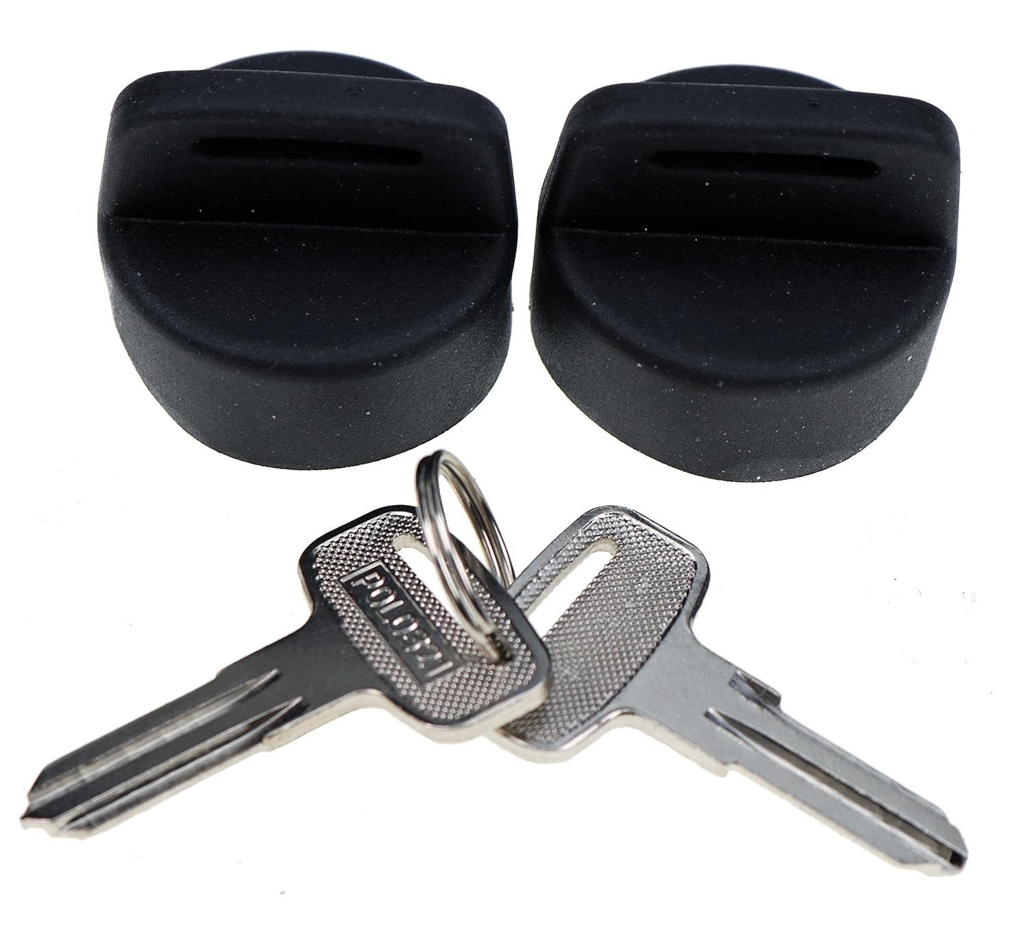 2PCS ATV Blank Key 4010321 w/ Two Ignition Key Covers 5433534 Compatible Polaris 2PCS ATV Blank Key 4010321 w/ Two Ignition Key Covers 5433534 Compatible Polaris