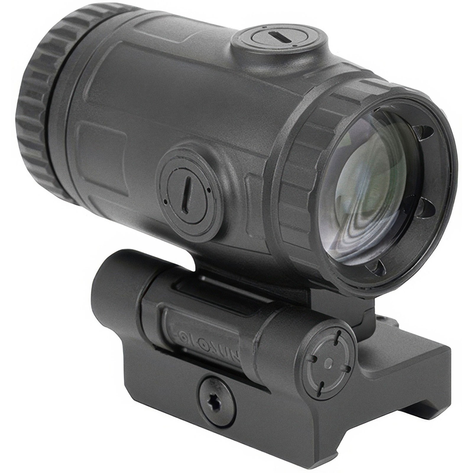 HOLOSUN HM3X Micro 3x Ultra-Compact Aluminum Housing Flip & QD Mount Magnifier