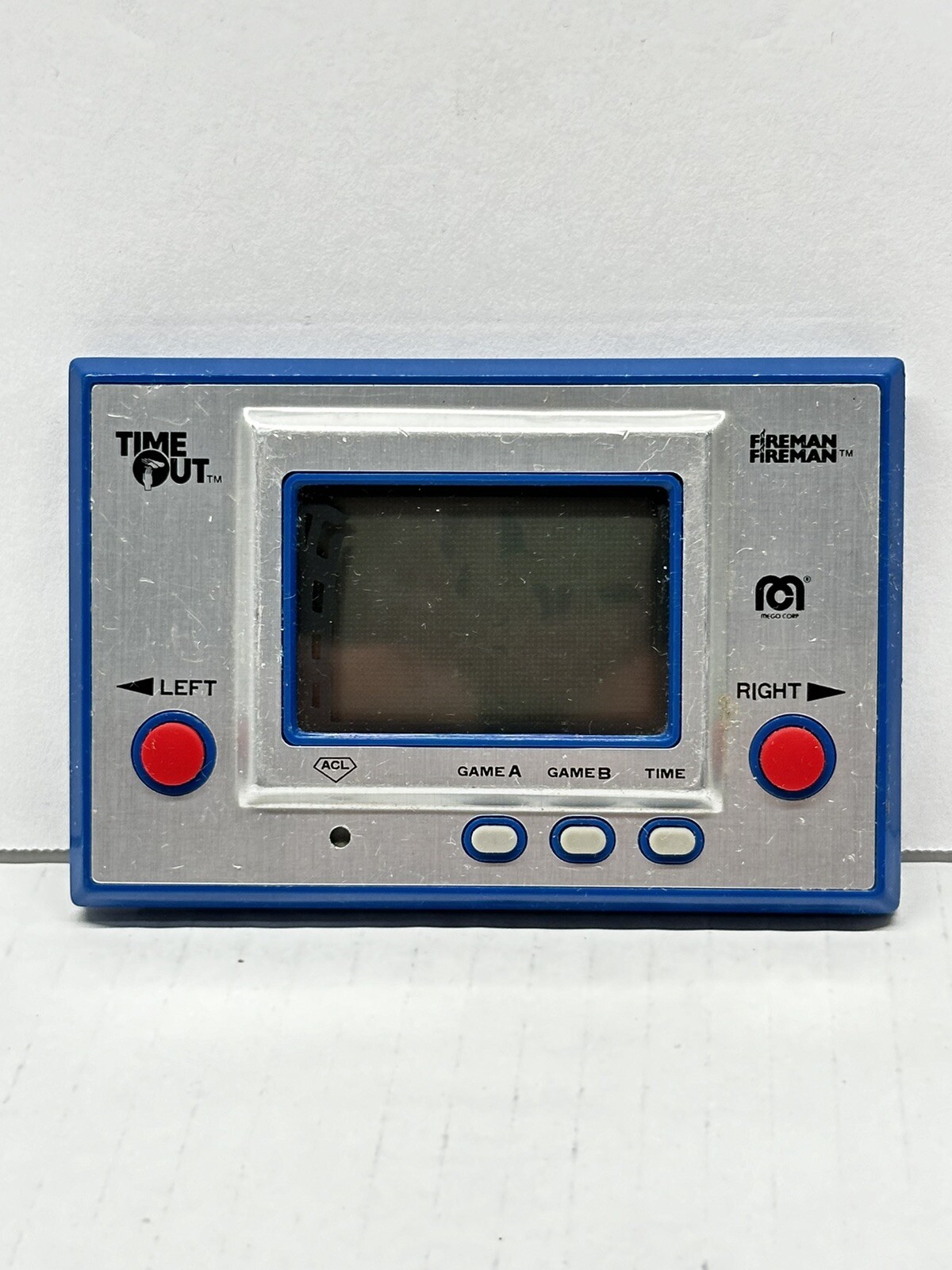 1980 Mego Corp. Nintendo Time Out Game And Watch - Fireman -RC-04 Working 1980 Mego Corp. Nintendo Time Out Game And Watch - Fireman -RC-04 Working