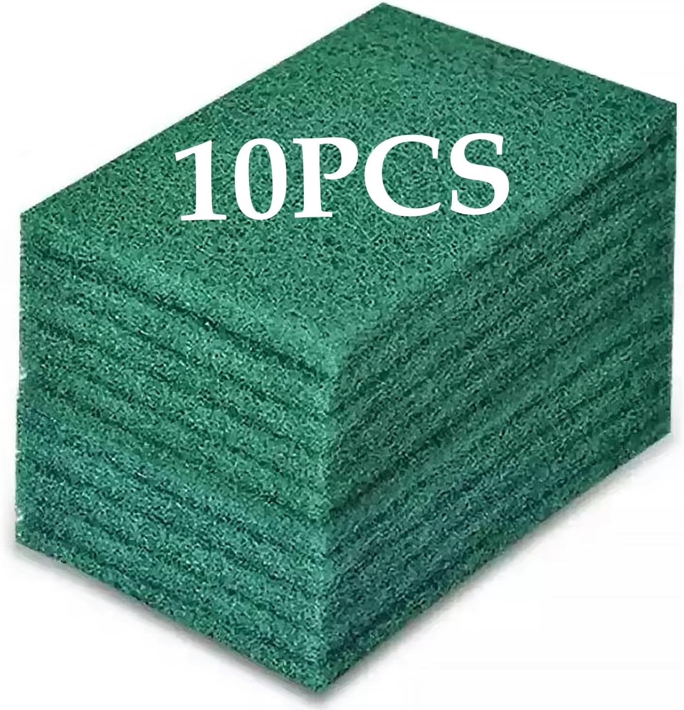 Kitchen Scrubbers & Metal Grills 4 x 6 x 0.31inch (10Pcs), Heavy Duty Scour Pads