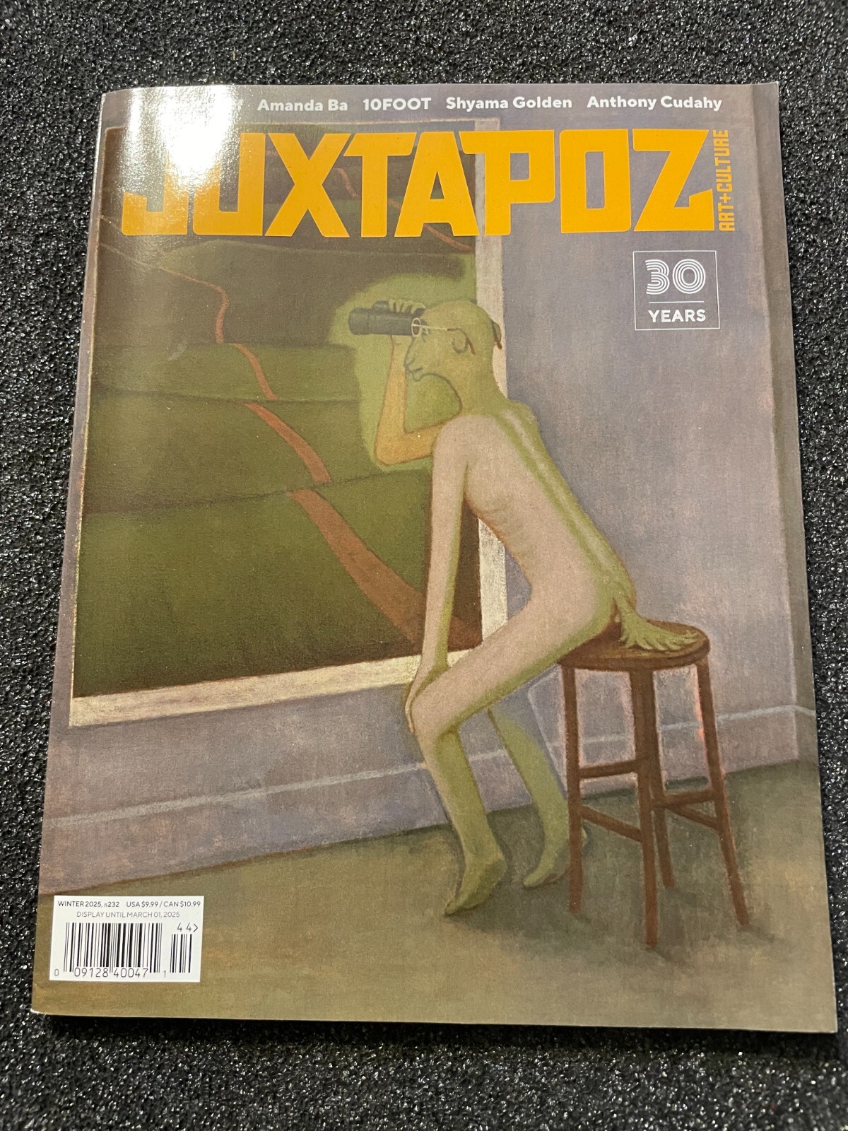 JUXTAPOZ ART+CULTURE MAGAZINE - WINTER 2025 - CLAYTON SCHIFF JUXTAPOZ ART+CULTURE MAGAZINE - WINTER 2025 - CLAYTON SCHIFF