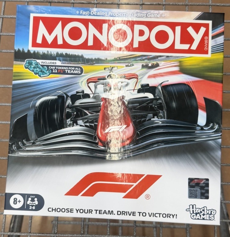 Monopoly F1 Edition Board Game - Hasbro Games - NEW All 11 Tokens/Teams Monopoly F1 Edition Board Game - Hasbro Games - NEW All 11 Tokens/Teams