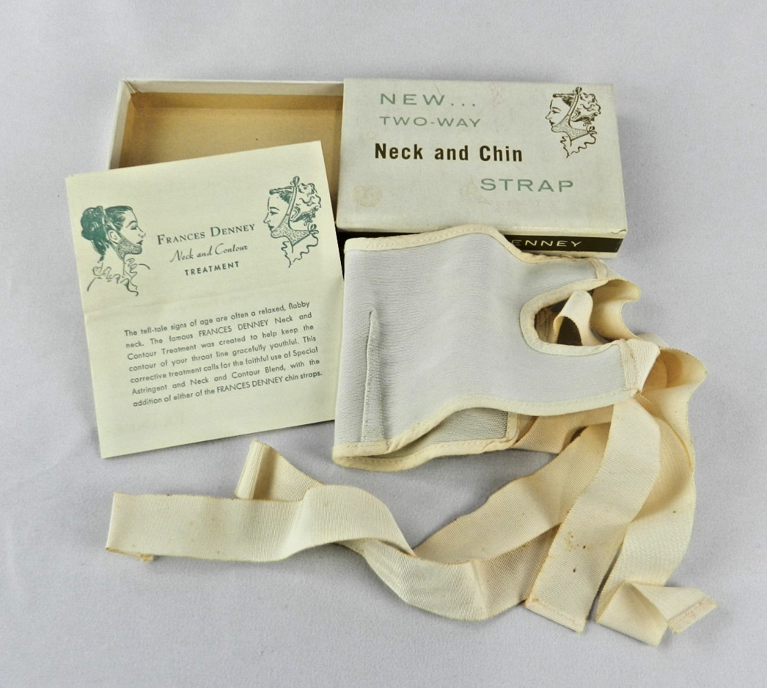 Vintage Frances Denney Neck And Chin Strap 