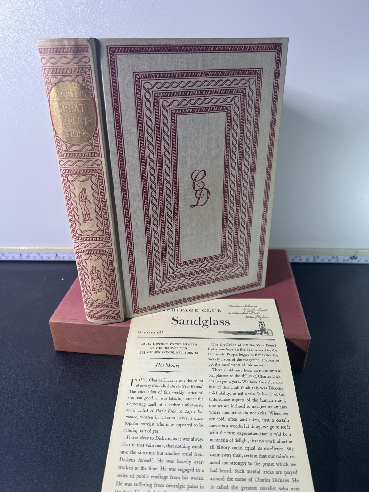 Charles Dickens Great Expectations Heritage Press Ardizzone Illustrated Slipcase Charles Dickens Great Expectations Heritage Press Ardizzone Illustrated Slipcase