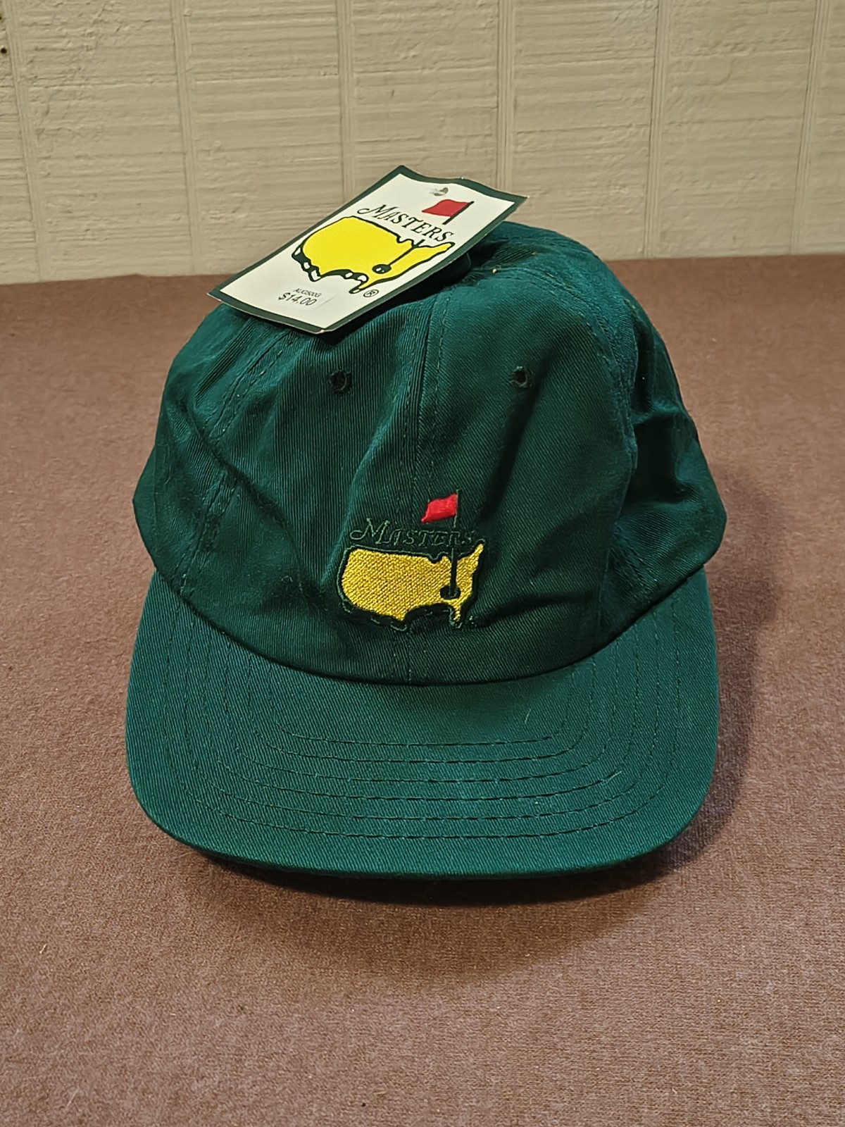 Augusta National Masters Hat Green Adjustable Strap American Needle Vtg NOS NWT Augusta National Masters Hat Green Adjustable Strap American Needle Vtg NOS NWT