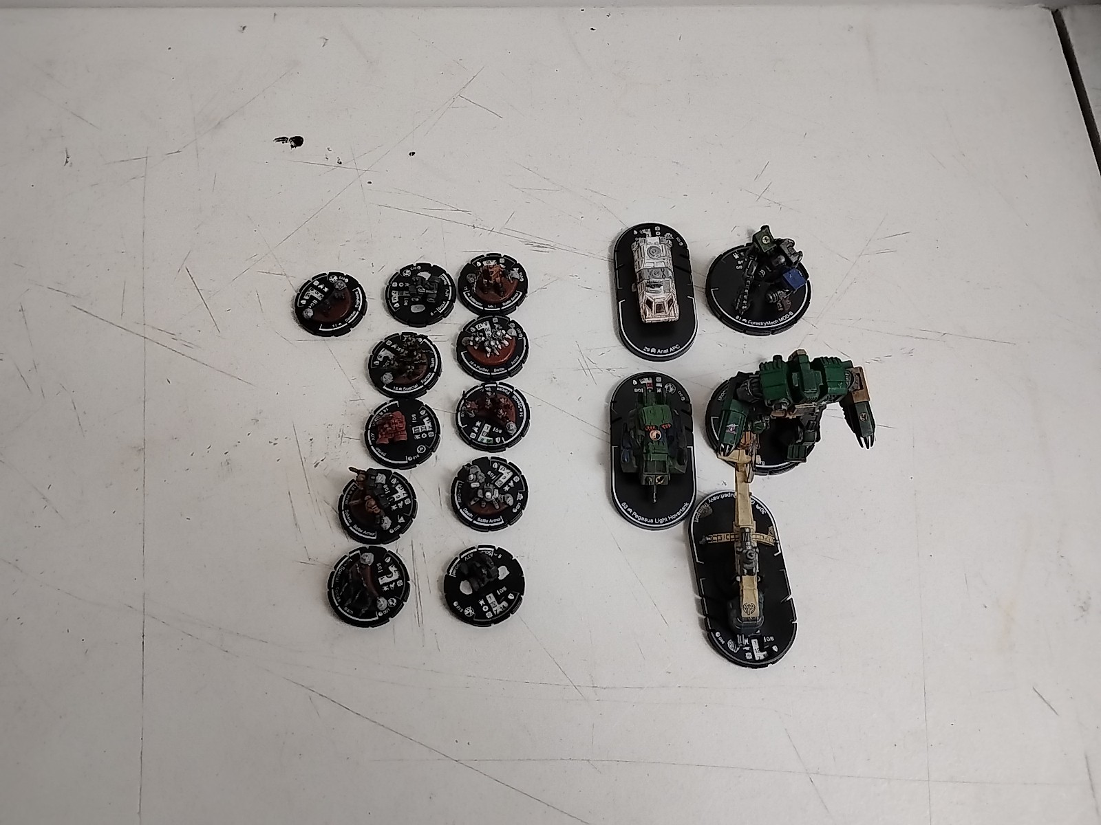 WizKids Mechwarrior CounterAssualt Lot 15 pcs WizKids Mechwarrior CounterAssualt Lot 15 pcs