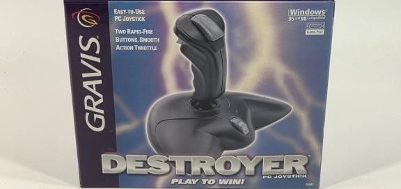 Gravis Destroyer PC Joystick Controller Windows 95 98 Retro Gaming NEW SEALED Gravis Destroyer PC Joystick Controller Windows 95 98 Retro Gaming NEW SEALED