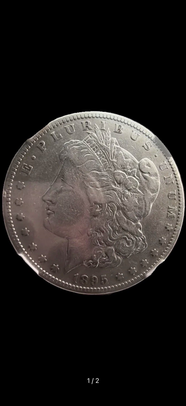 1895-S $1 Morgan Silver Dollar VF Condition U.S Coin 1895-S $1 Morgan Silver Dollar VF Condition U.S Coin