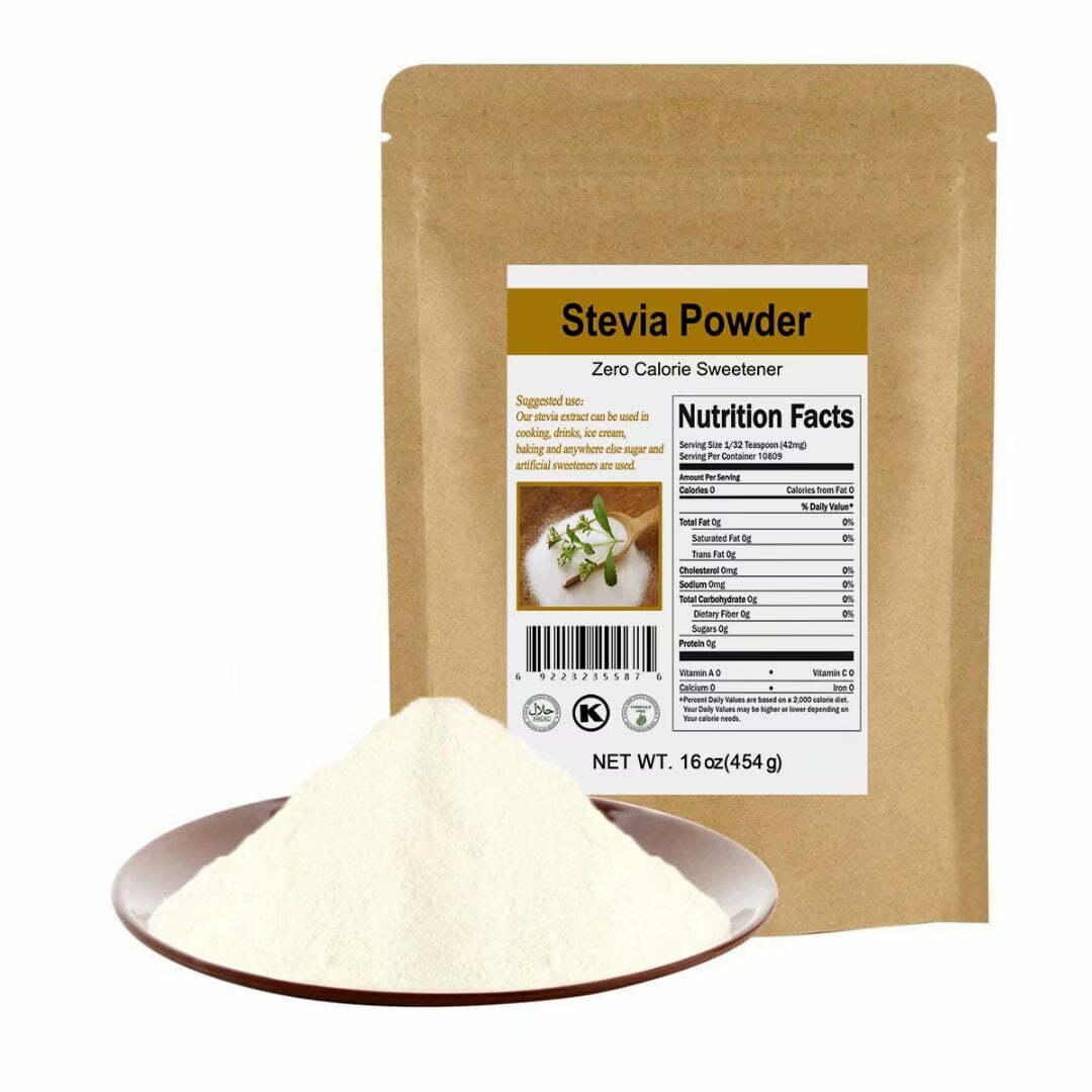 Nature Stevia Powder Extract Natural Sweetener Sugar Substitute Zero Calorie Nature Stevia Powder Extract Natural Sweetener Sugar Substitute Zero Calorie