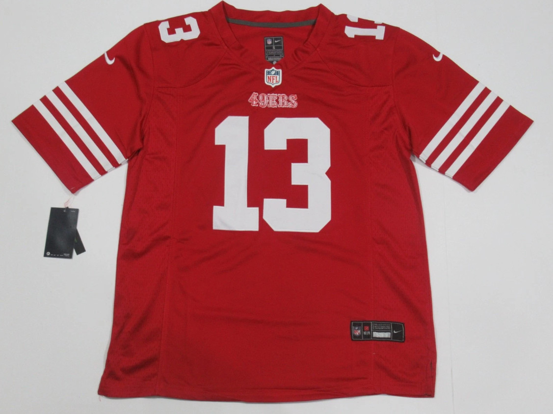 Brock Purdy #13 San Francisco 49ers Men\'s onField Game Jersey Red S-3XL NWT Brock Purdy #13 San Francisco 49ers Men\'s onField Game Jersey Red S-3XL NWT