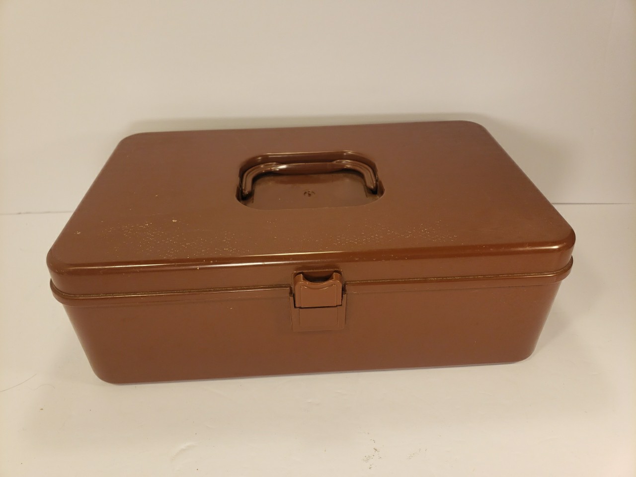Vintage Wil-Hold Wilson Sewing Box Brown Plastic Thread Organizer Medium USA 13 Vintage Wil-Hold Wilson Sewing Box Brown Plastic Thread Organizer Medium USA 13