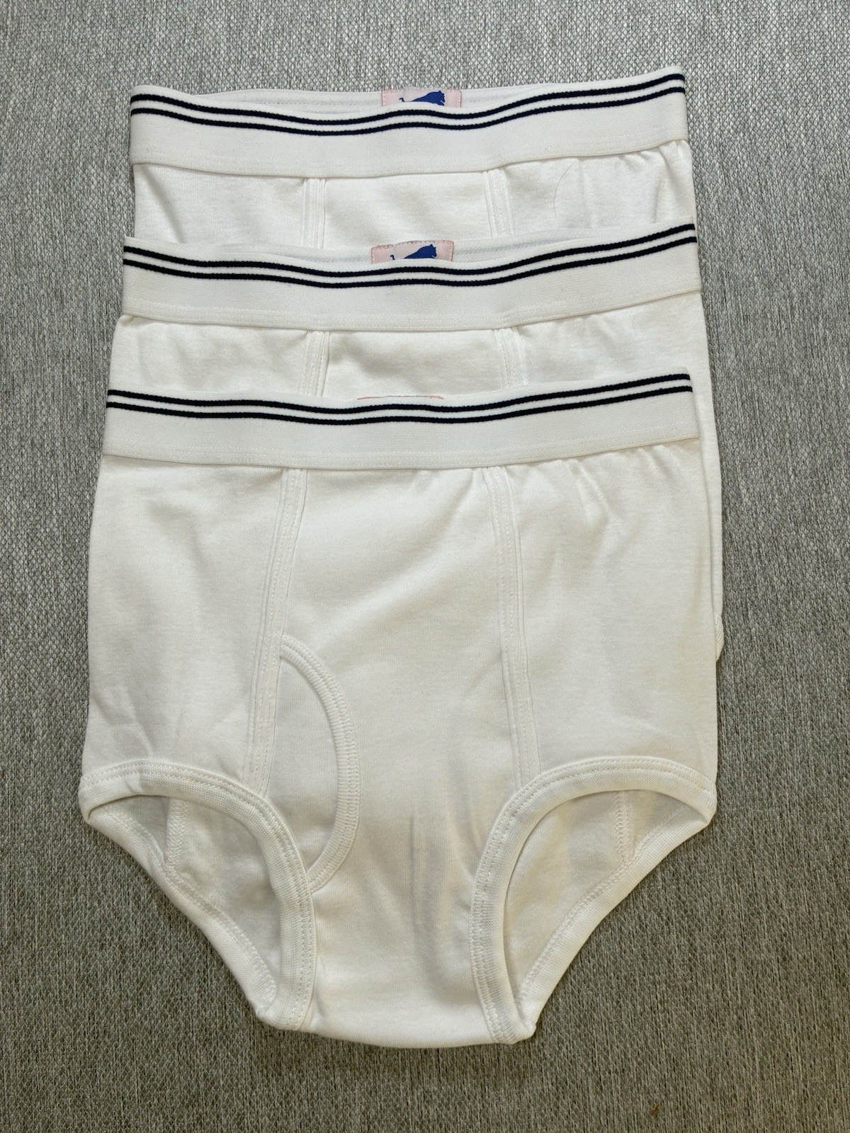 Vintage 3 Pairs Tiger Double Seat Boys Kids Briefs Size 14-16 New Deadstock Vintage 3 Pairs Tiger Double Seat Boys Kids Briefs Size 14-16 New Deadstock