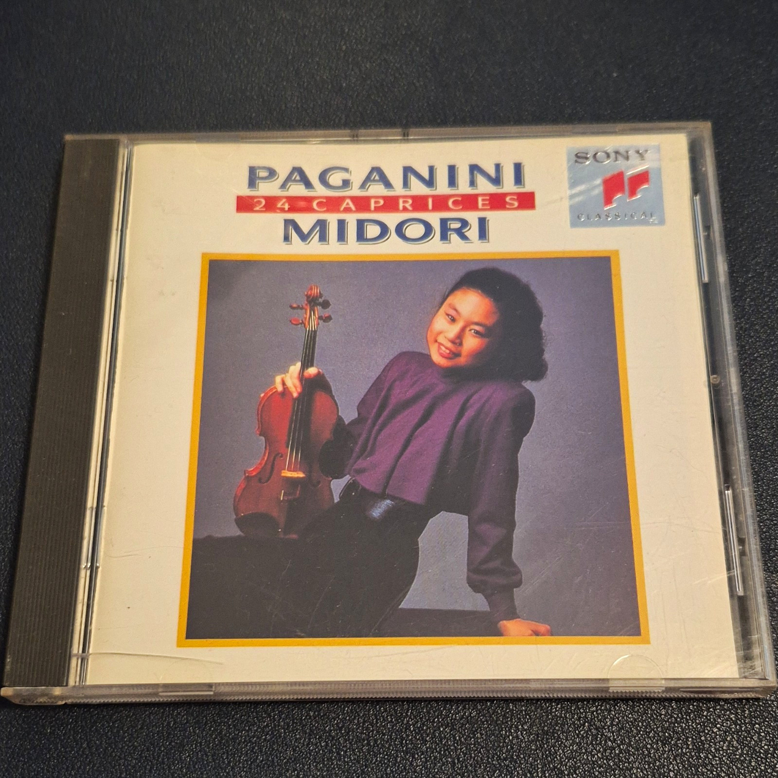 Sony Classical Paganini: 24 Caprices CD Album Midori 1989 SK 44944 DDD