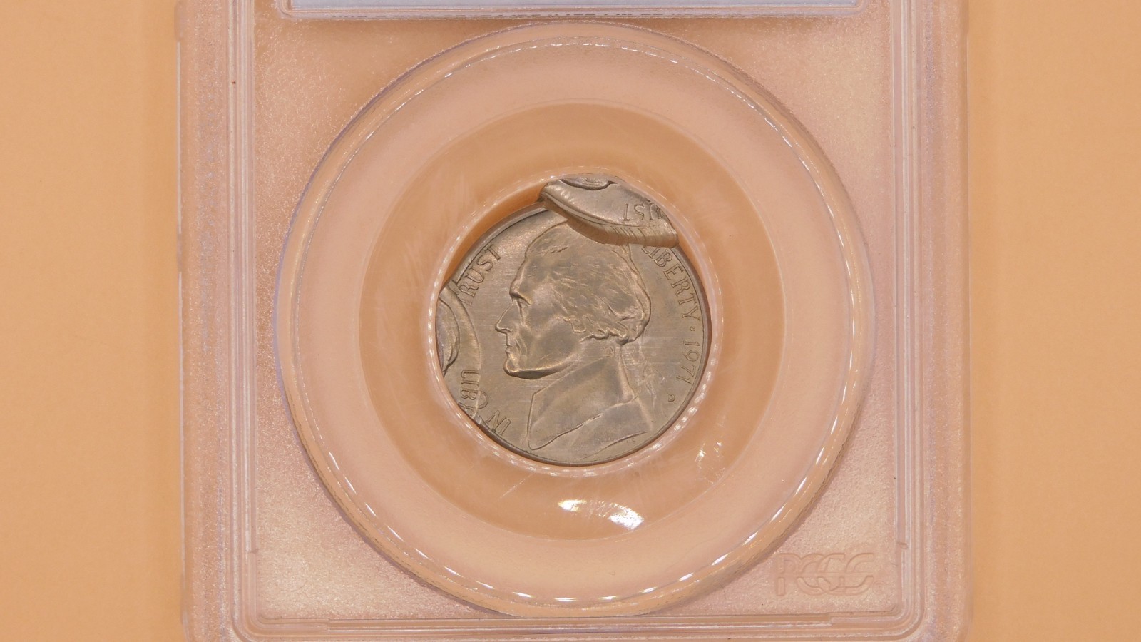 1971-D Mint Error Nickel PCGS MS64 Triple Struck U.S. Error Coin 1971-D Mint Error Nickel PCGS MS64 Triple Struck U.S. Error Coin