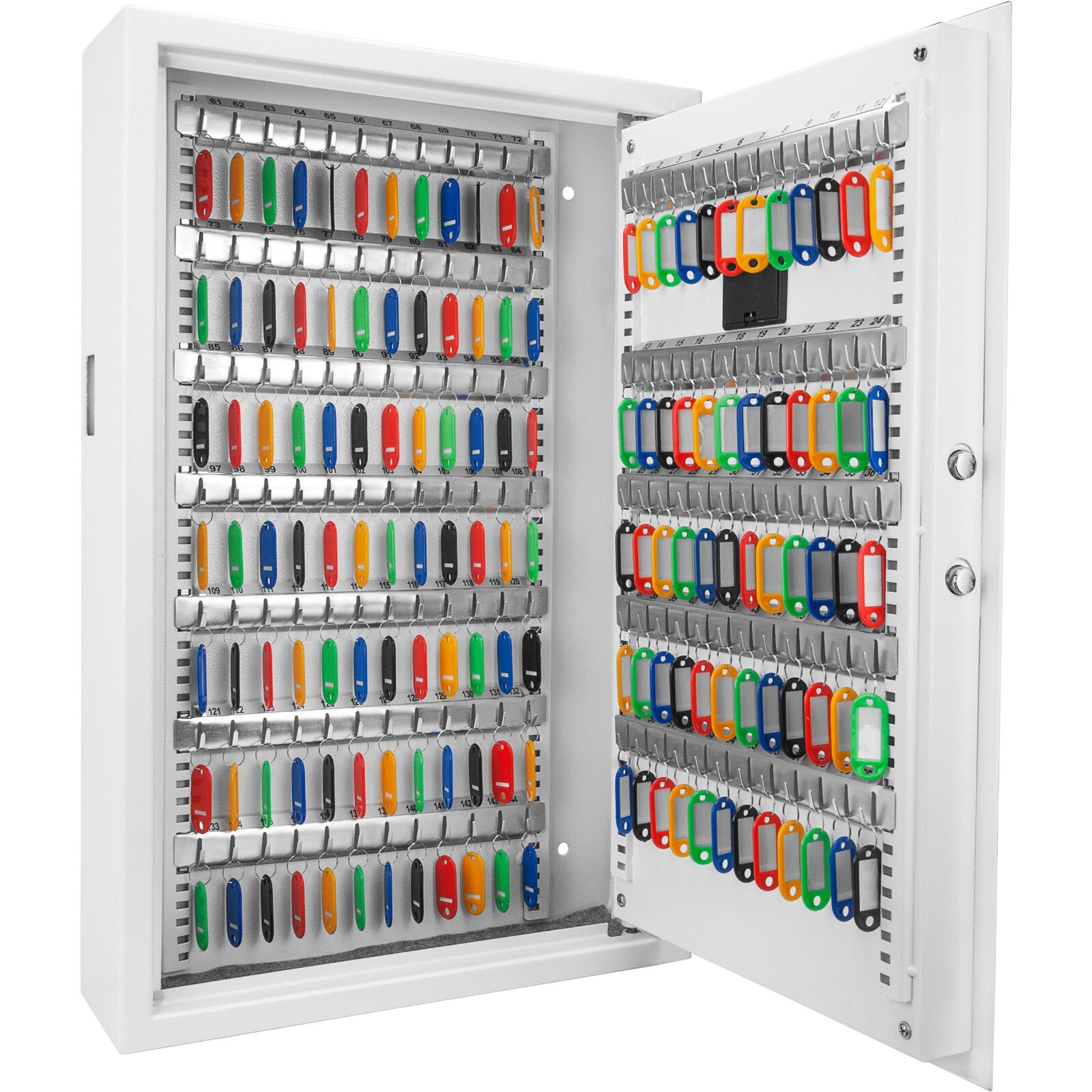 Barska 144 Capacity Fixed Position Key Cabinet Digital Keypad Wall Safe AX12660 Barska 144 Capacity Fixed Position Key Cabinet Digital Keypad Wall Safe AX12660