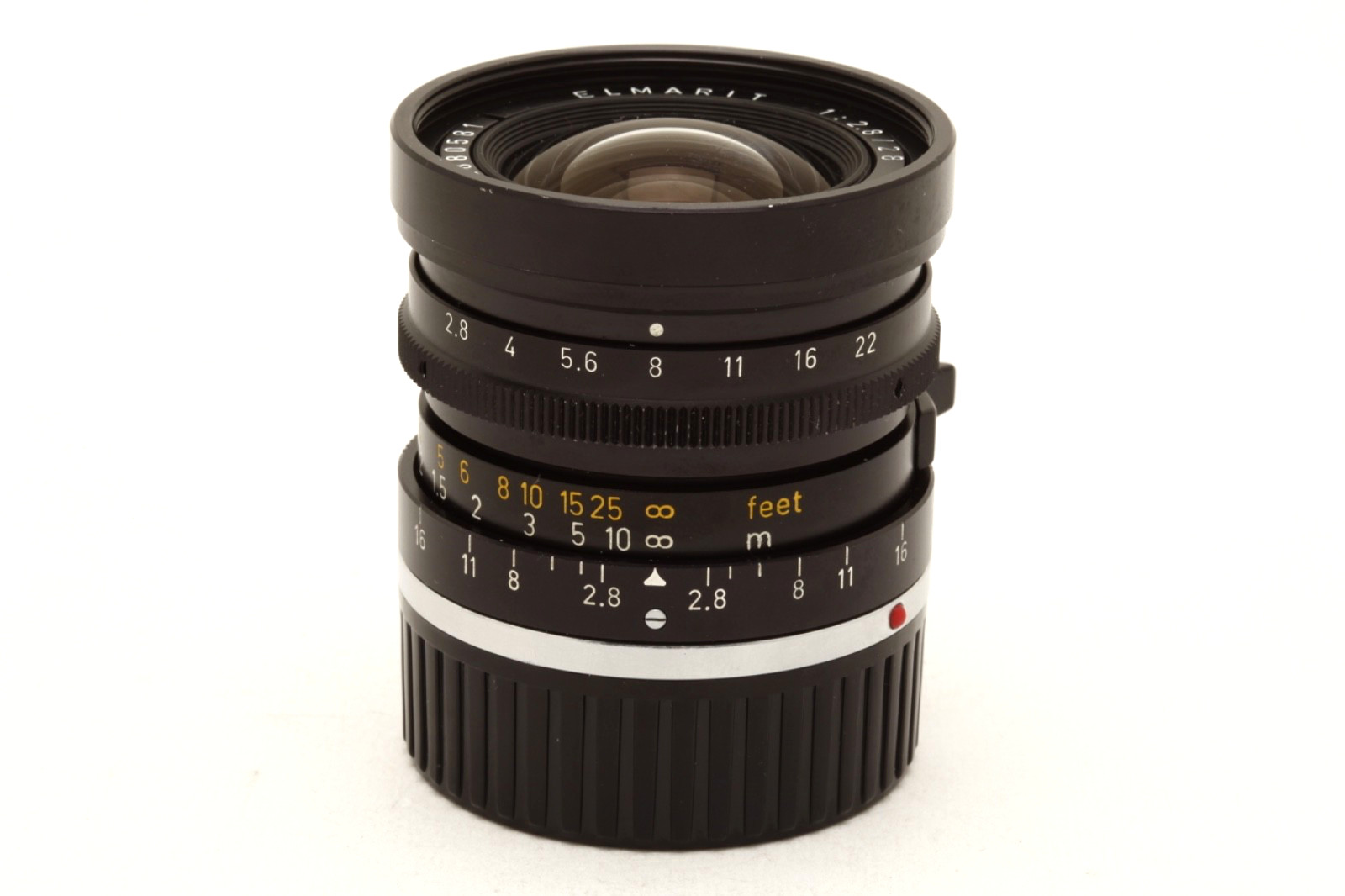 Leica 28mm f2.8 Elmarit Lens (Leica M, 2nd Version) #50813
