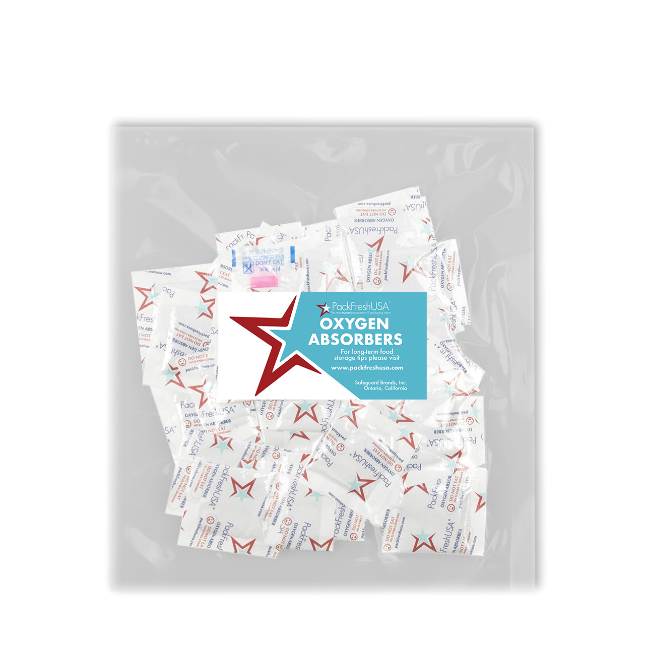 PackFreshUSA Wholesale: 4000 Pack - 100cc Oxygen Absorbers Food-Grade Non-Toxic PackFreshUSA Wholesale: 4000 Pack - 100cc Oxygen Absorbers Food-Grade Non-Toxic