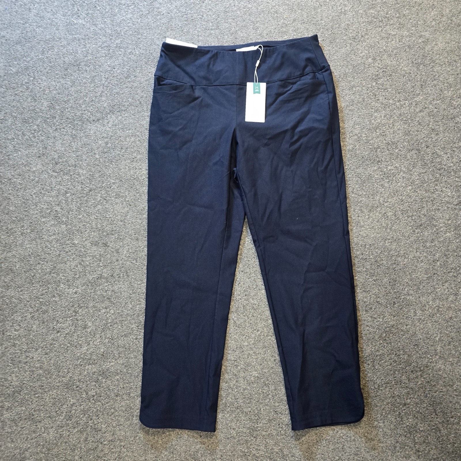 Lady Hagan Pants Womens Size Large Blue Pull On Ankle Golf Performance Capsule Lady Hagan Pants Womens Size Large Blue Pull On Ankle Golf Performance Capsule