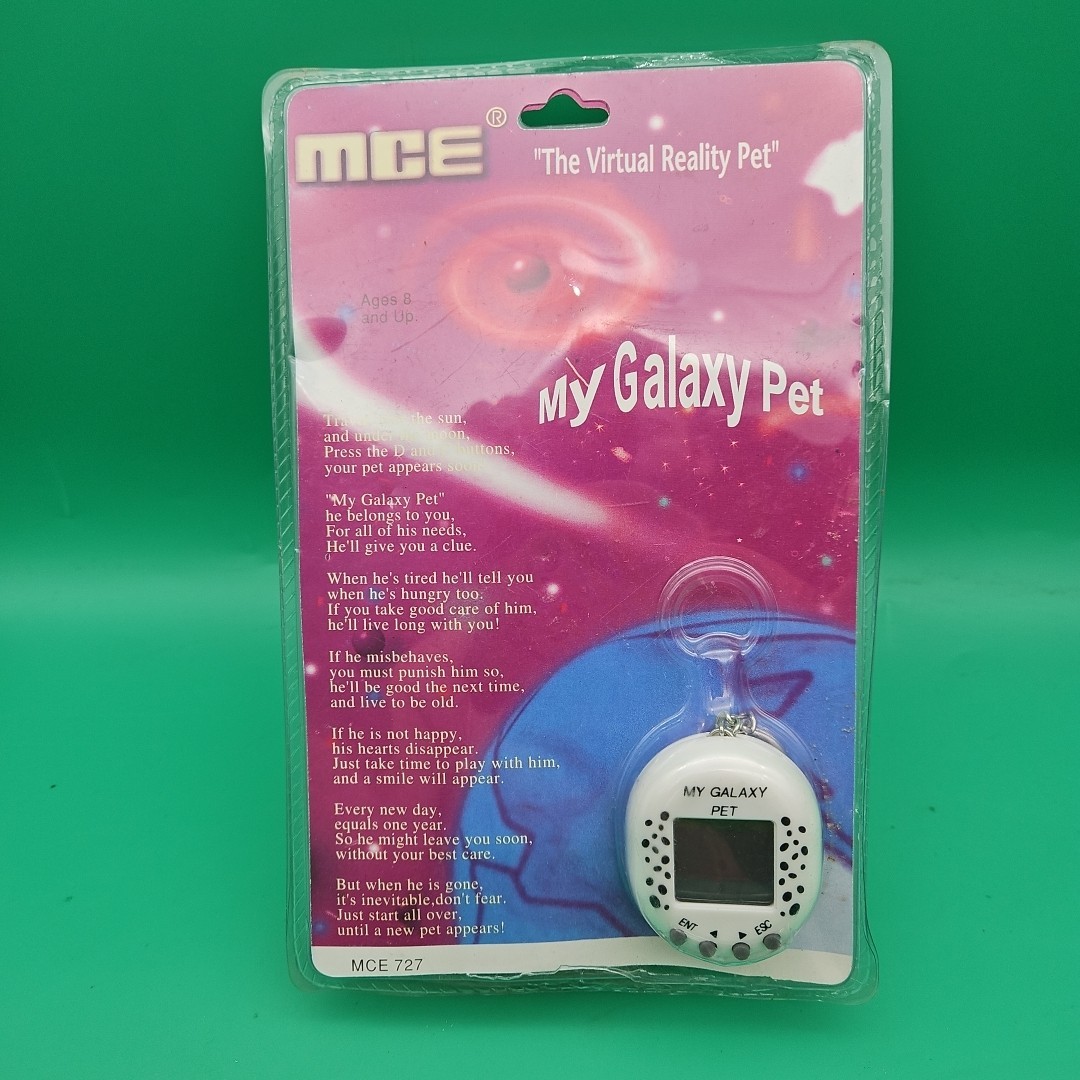Vintage MCE My Galaxy Pet Keychain Virtual Pet Toy Brand New Vintage MCE My Galaxy Pet Keychain Virtual Pet Toy Brand New