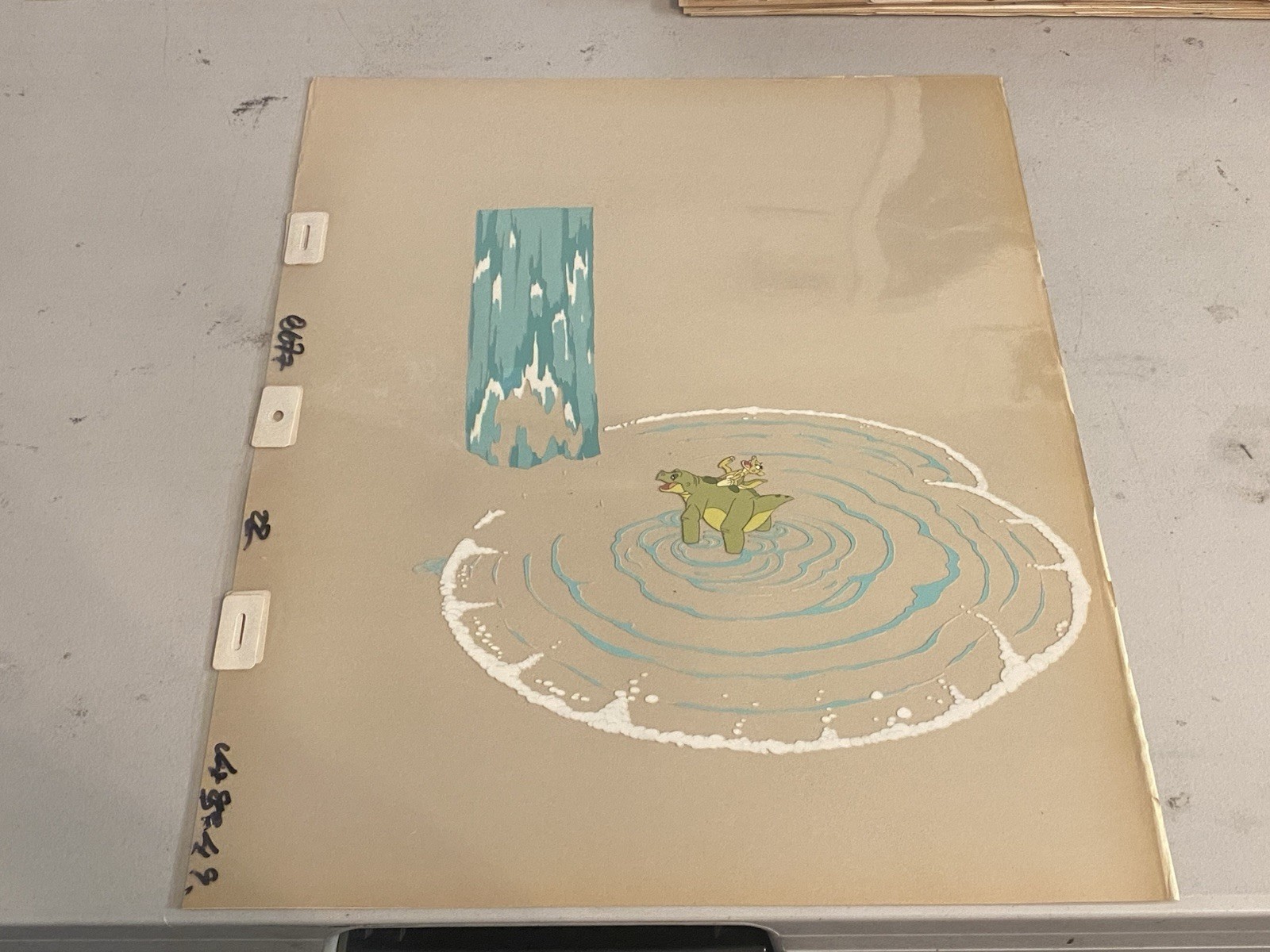Land Before Time Original Movie Cel 1988 Land Before Time Original Movie Cel 1988