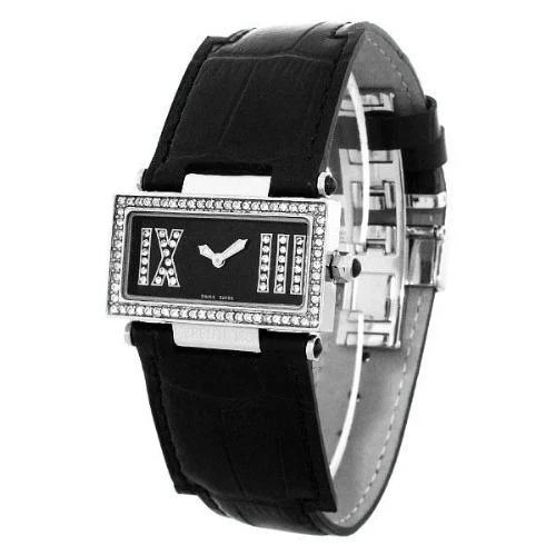 CERRUTI LADIES SCATOLA SOGNO SWISS QUARTZ WATCH NEW BLACK LEATHER CT68272X103012 CERRUTI LADIES SCATOLA SOGNO SWISS QUARTZ WATCH NEW BLACK LEATHER CT68272X103012