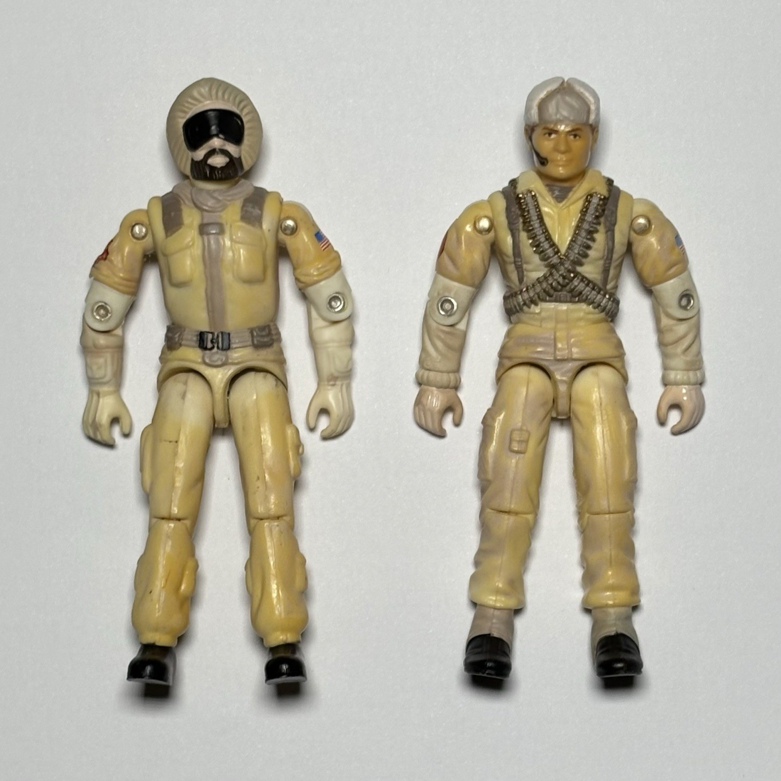 Lot of 2 Vintage GI Joe Action Figures - 2000 Whiteout and Big Ben Lot of 2 Vintage GI Joe Action Figures - 2000 Whiteout and Big Ben