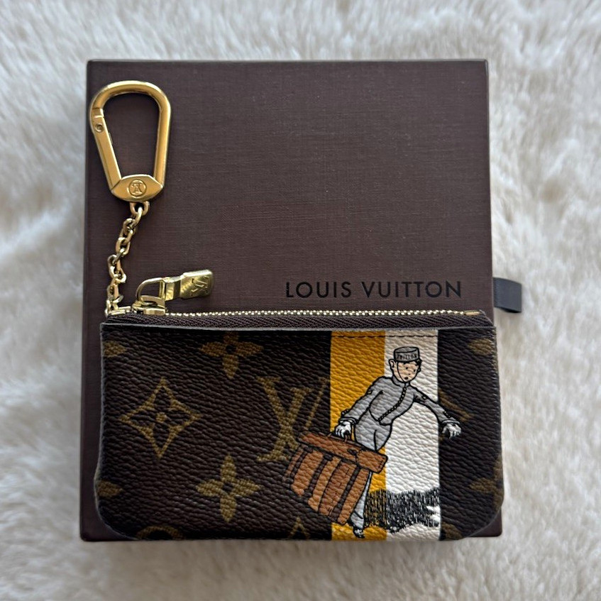 2006 Vintage Louis Vuitton Monogram Groom Bellboy Pochette Clés Key Pouch 2006 Vintage Louis Vuitton Monogram Groom Bellboy Pochette Clés Key Pouch