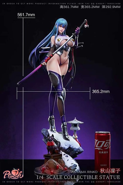 Peach Studio  Akiyama Rinko Resin 1/4 Statue in stock