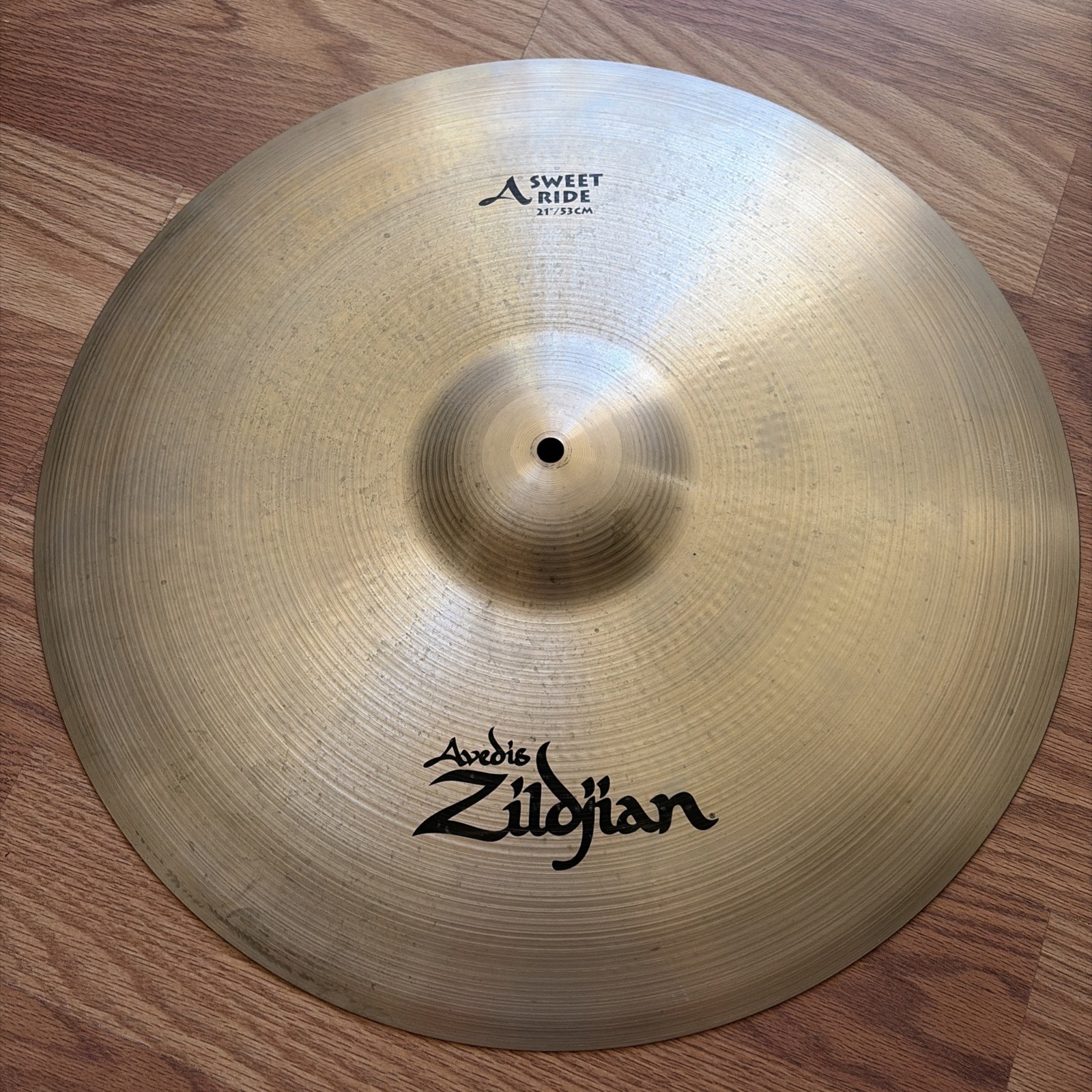 Zildjian 21” A Avedis Sweet Ride Cymbal 2408g Wobbles Zildjian 21” A Avedis Sweet Ride Cymbal 2408g Wobbles