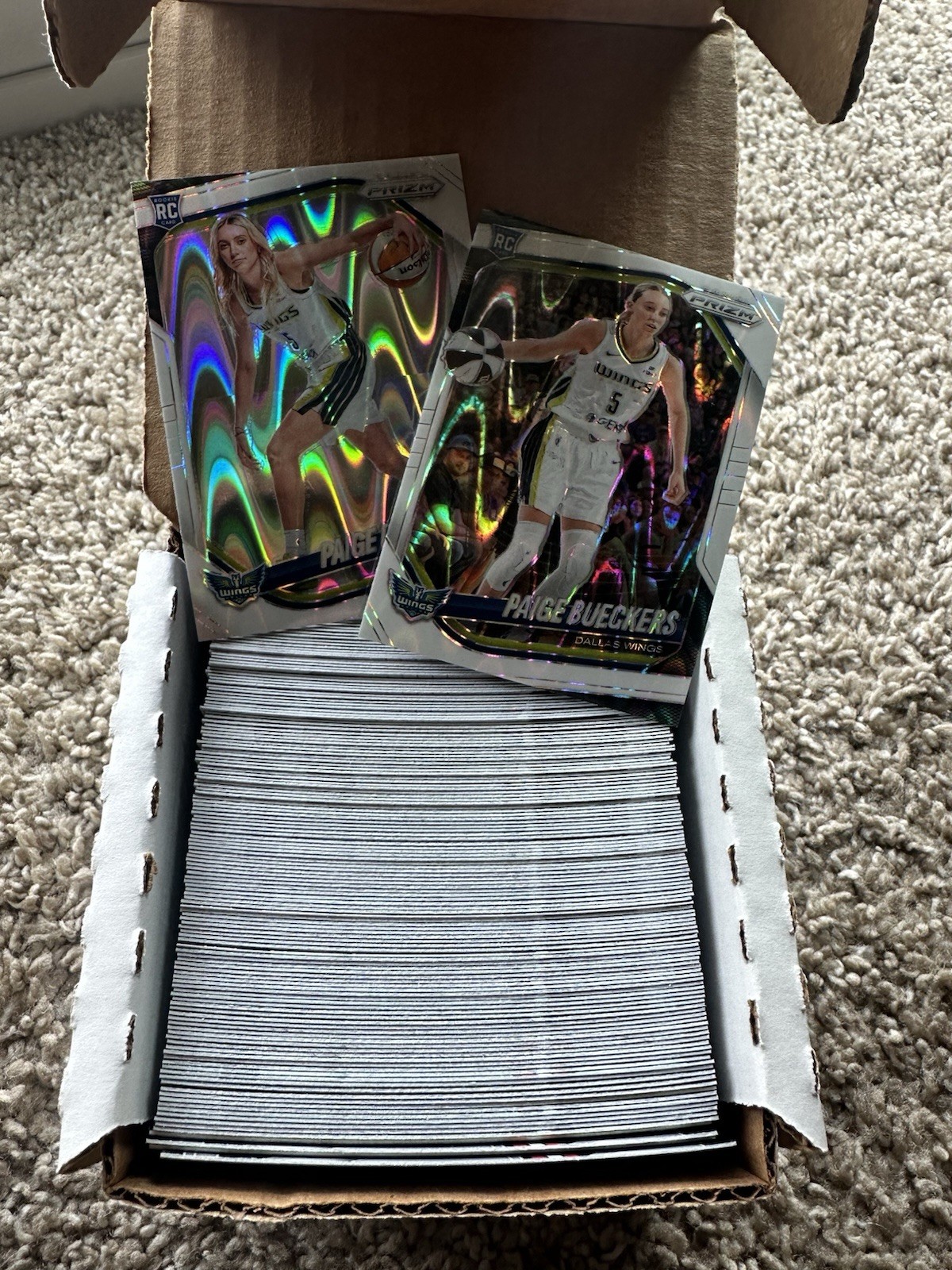 2025 Panini WNBA Prizm Complete White Seismic Set 1-150 Paige Caitlin Citron 🔥