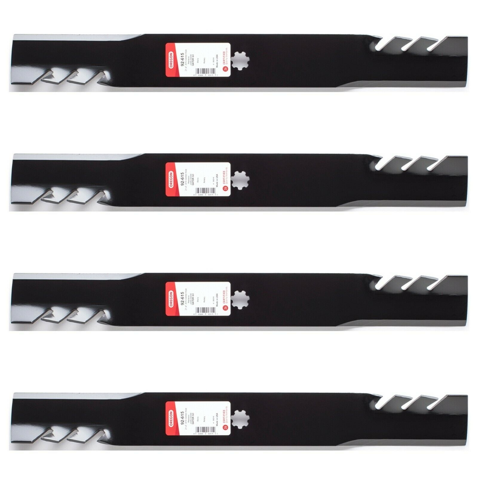 4PK Oregon 92-615 G3 Gator Blades for 42 4PK Oregon 92-615 G3 Gator Blades for 42