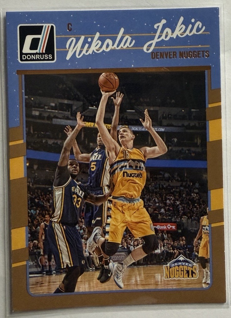 Panini 2016-17 Donruss Base Set #90 Nikola Jokic Denver Nuggets NBA Panini 2016-17 Donruss Base Set #90 Nikola Jokic Denver Nuggets NBA