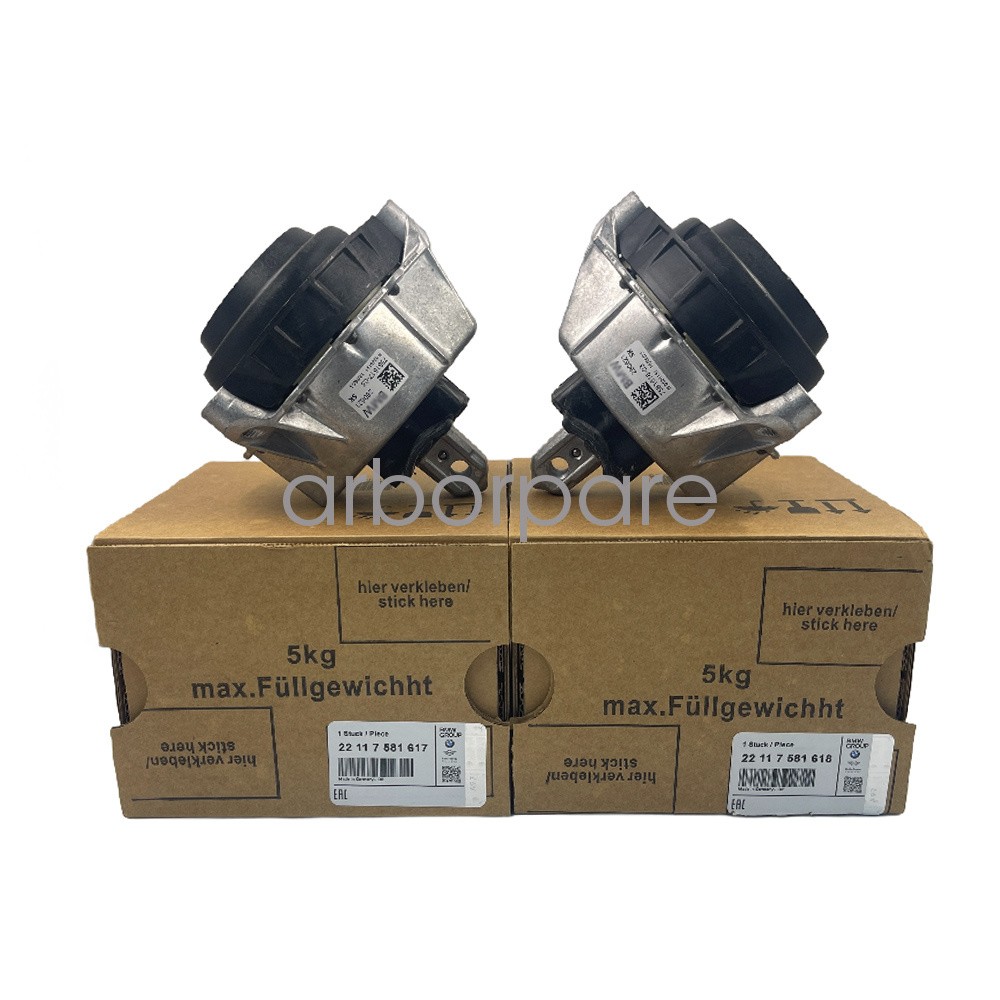 2Pcs OEM For 2019-2023 BMW 330i 430i 2.0L Engine Motor Mounts 22117581617