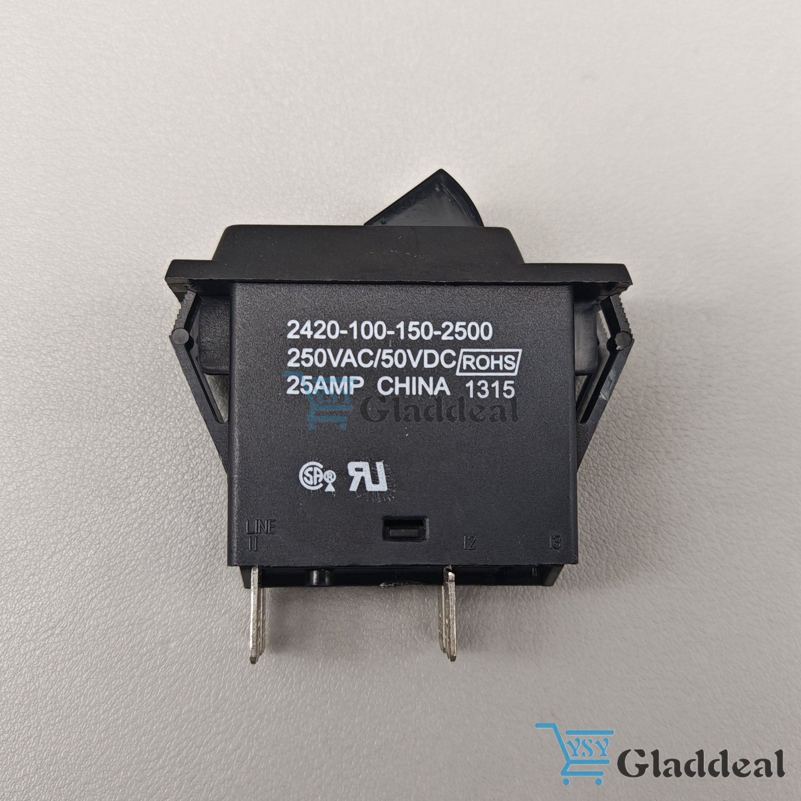 1PC 2420-100-150-2500 25A Switching Circuit Breaker
