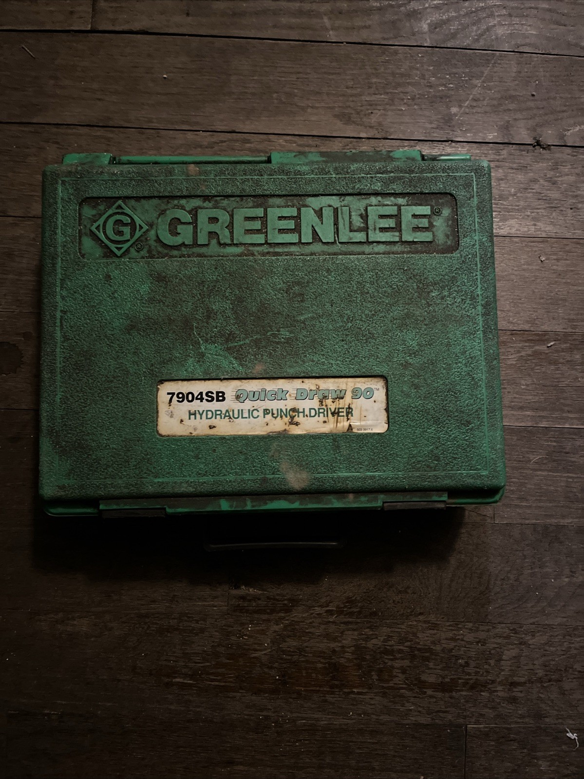 Greenlee 7904SB Hydraulic Quick Draw Punch Driver Set Greenlee 7904SB Hydraulic Quick Draw Punch Driver Set