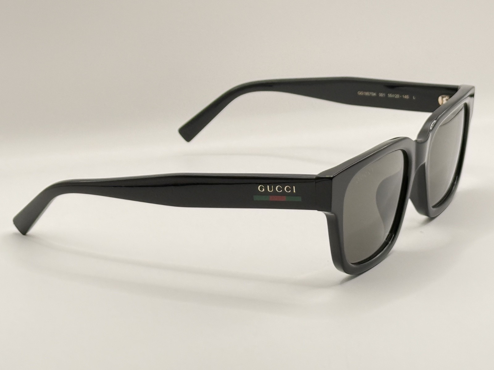 GUCCI GG1857SK-001 55mm Square Men\'s Sunglasses