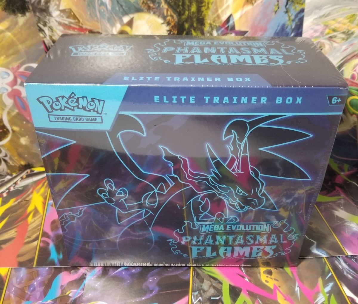 Pokémon PHANTASMAL FLAMES Elite Trainer Box ETB - Brand New Factory Sealed