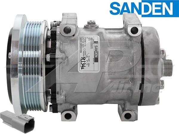 ACW0479330, 71443175 OEM Sanden Compressor Fits Agco Tractors - 1 Year Warranty ACW0479330, 71443175 OEM Sanden Compressor Fits Agco Tractors - 1 Year Warranty