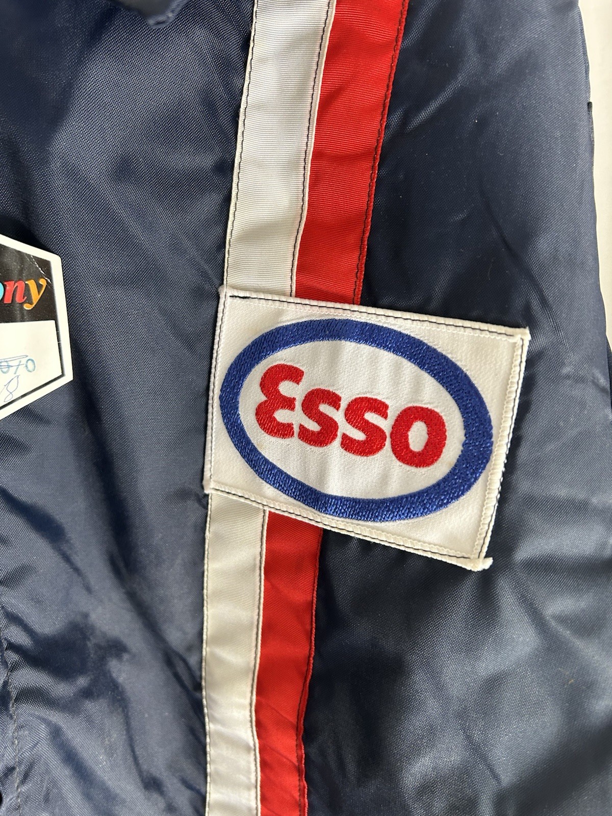Vintage Esso Jacket late 70s or Early 80, unused condition. Rare Vintage Esso Jacket late 70s or Early 80, unused condition. Rare