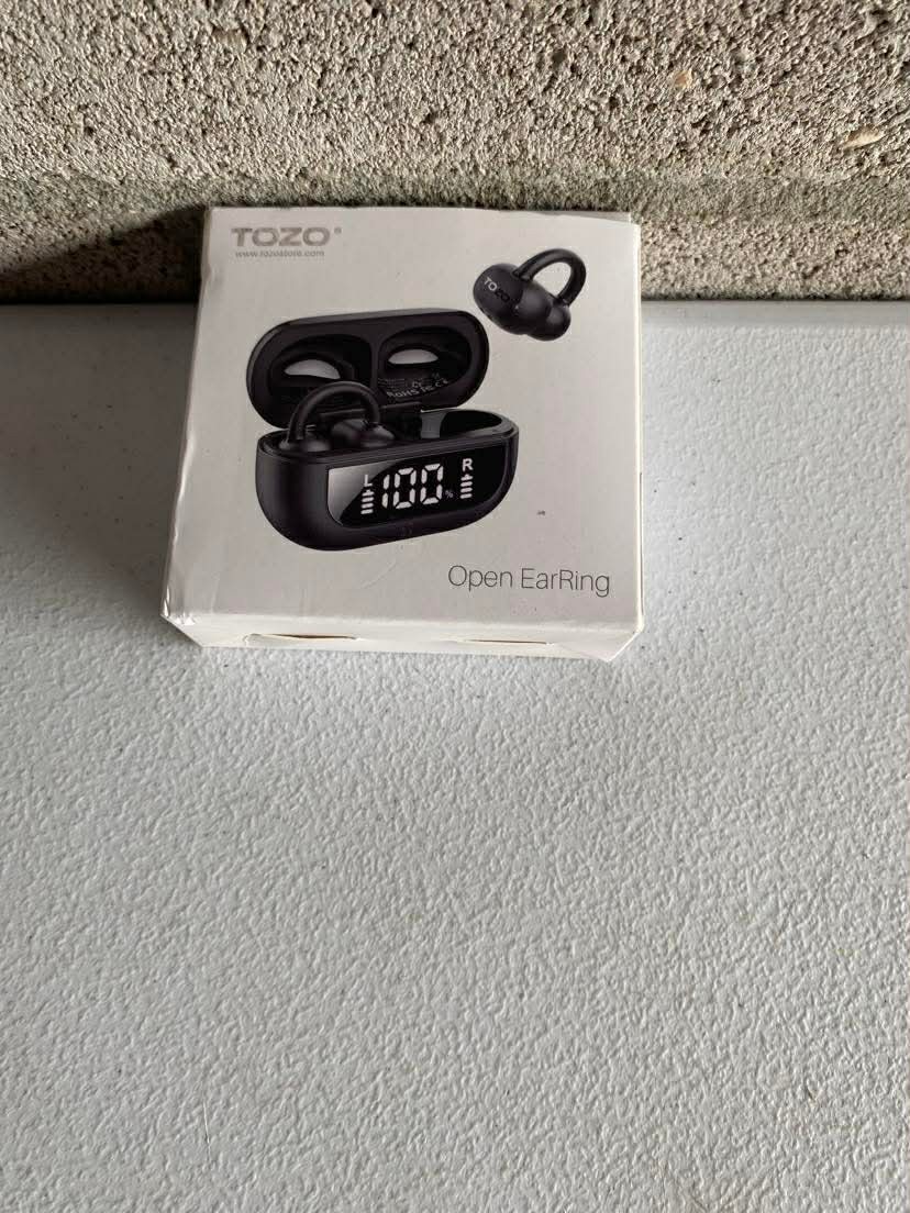 TOZO OpenEarRing True Open Ear Headphones, Lightweight Comfort Open Ear Clip TOZO OpenEarRing True Open Ear Headphones, Lightweight Comfort Open Ear Clip