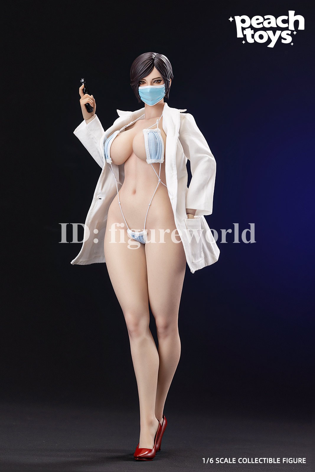Pre-order Peach Toys PEA001 1/6 Resident Zombie Evil Crisis Ada Action Figure