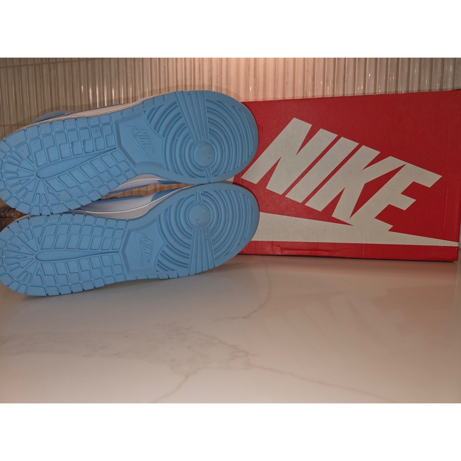 Nike Dunk High Retro 11.5M Blue Chill Excellent VNDS DD1399-401 Leather High Top