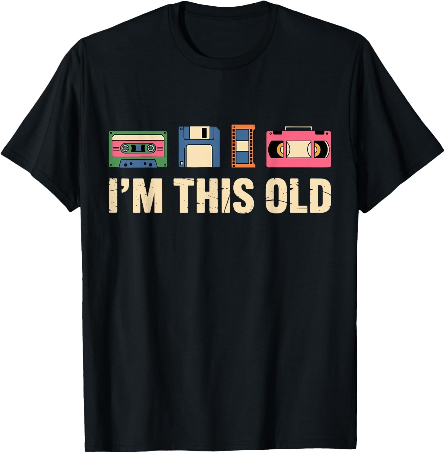 I_m This Old Retro Cassette Tape Funny 80s Mens Gifts Unisex T-Shirt I_m This Old Retro Cassette Tape Funny 80s Mens Gifts Unisex T-Shirt