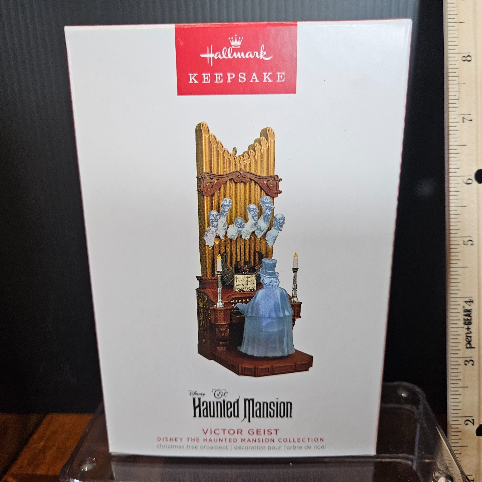 Hallmark Disney HAUNTED MANSION Magic VICTOR GEIST Organ Ornament Lights / Sound Hallmark Disney HAUNTED MANSION Magic VICTOR GEIST Organ Ornament Lights / Sound