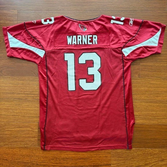 Vintage Reebok Arizona Cardinals Kurt Warner #13 NFL Jersey Red Vintage Reebok Arizona Cardinals Kurt Warner #13 NFL Jersey Red