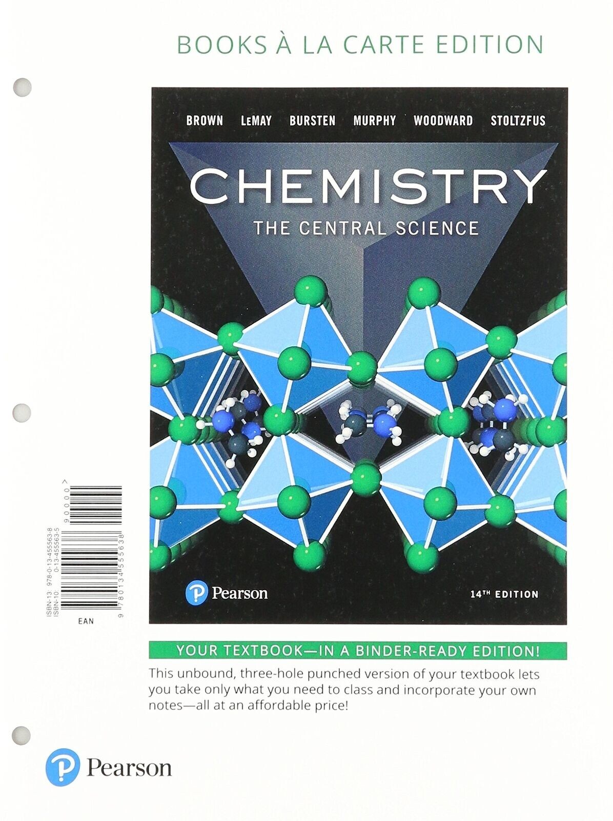 Chemistry The Central Science 14th Edition Textbook - In A Binder Ready Edition Chemistry The Central Science 14th Edition Textbook - In A Binder Ready Edition