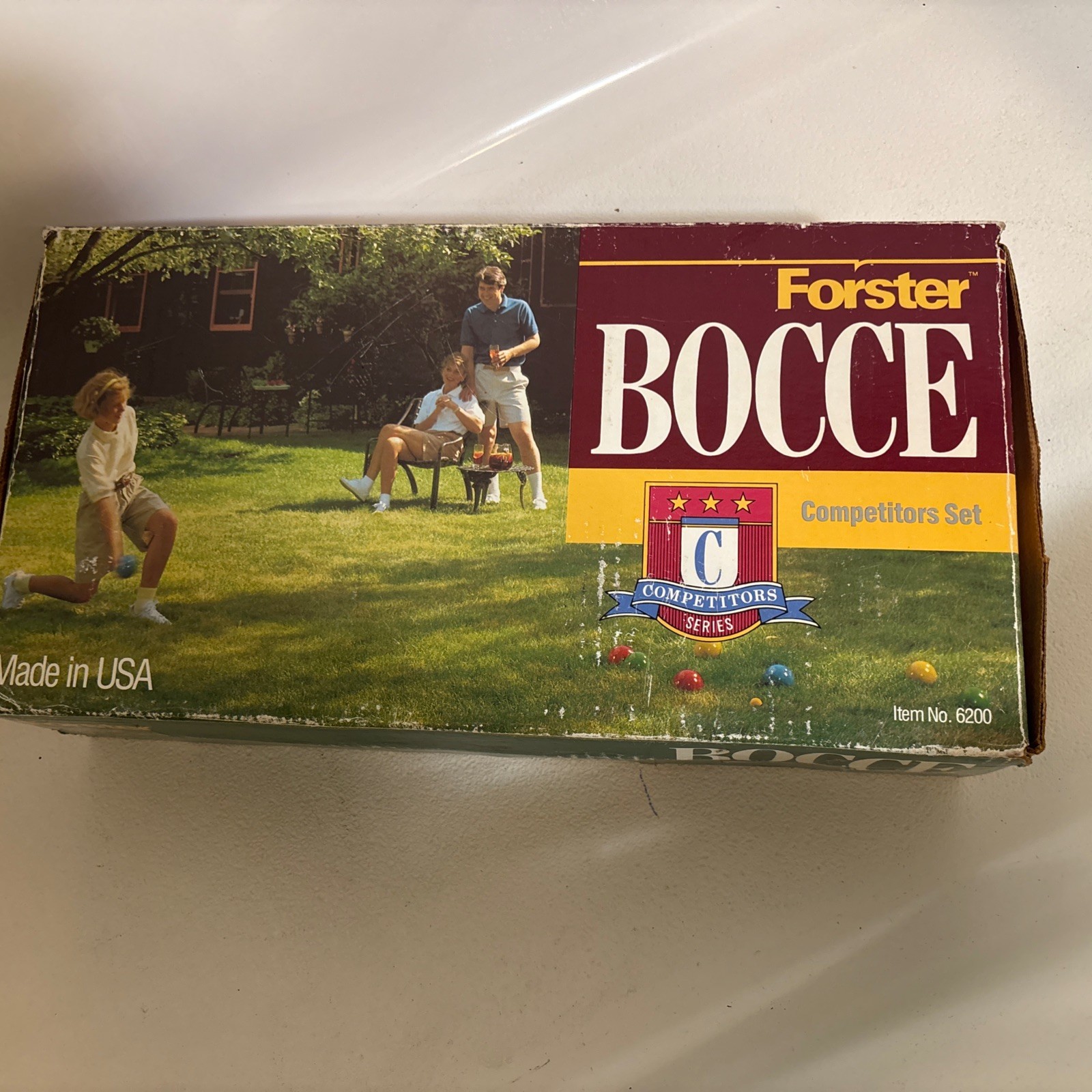 Vintage Forster Bocce Ball Set 6200 New with Original Open Box Vintage Forster Bocce Ball Set 6200 New with Original Open Box