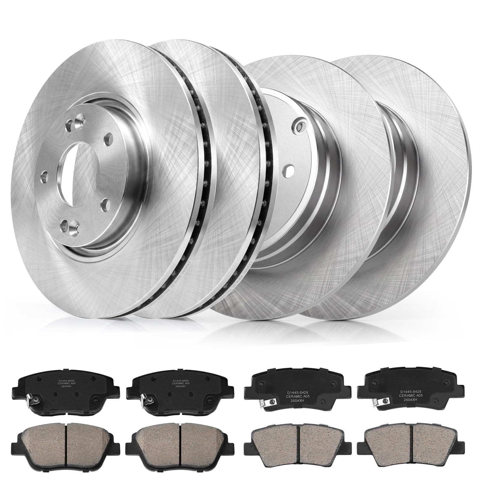 Front Rear Brake Kits Compatible with Kia Optima 2011-2016