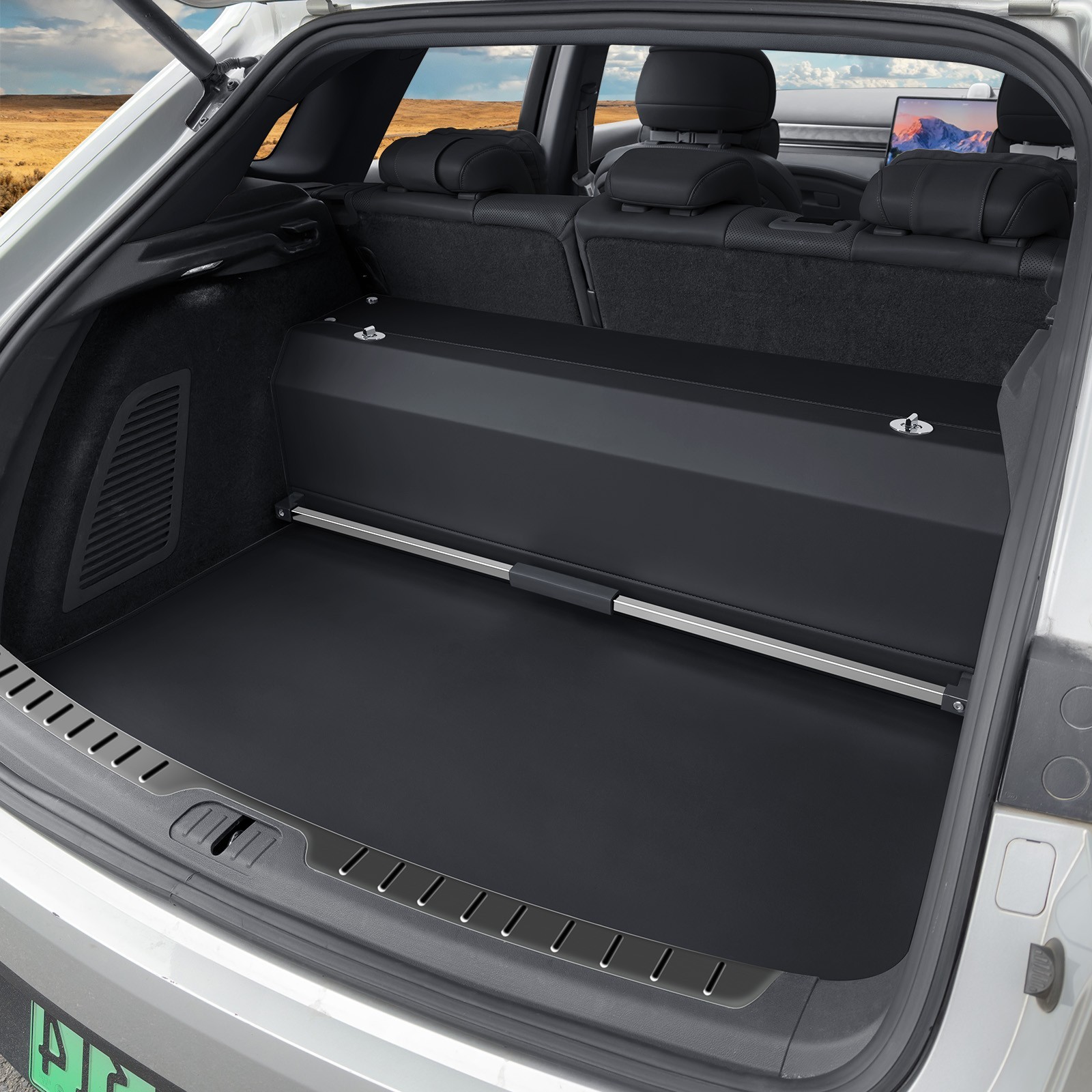 Car Trunk Organizer Leather Car Storage Organizer with Lid(39.7x11.4x12.2in) Car Trunk Organizer Leather Car Storage Organizer with Lid(39.7x11.4x12.2in)